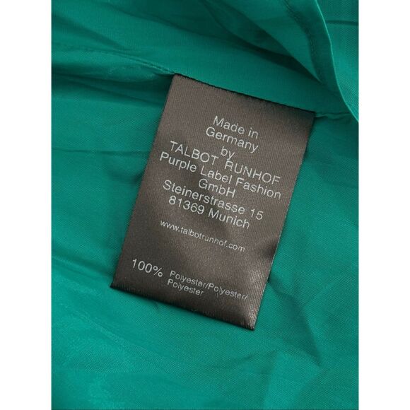 Talbot Runhof Floral Jacquard Ball Gown Size 10 - Picture 14 of 14